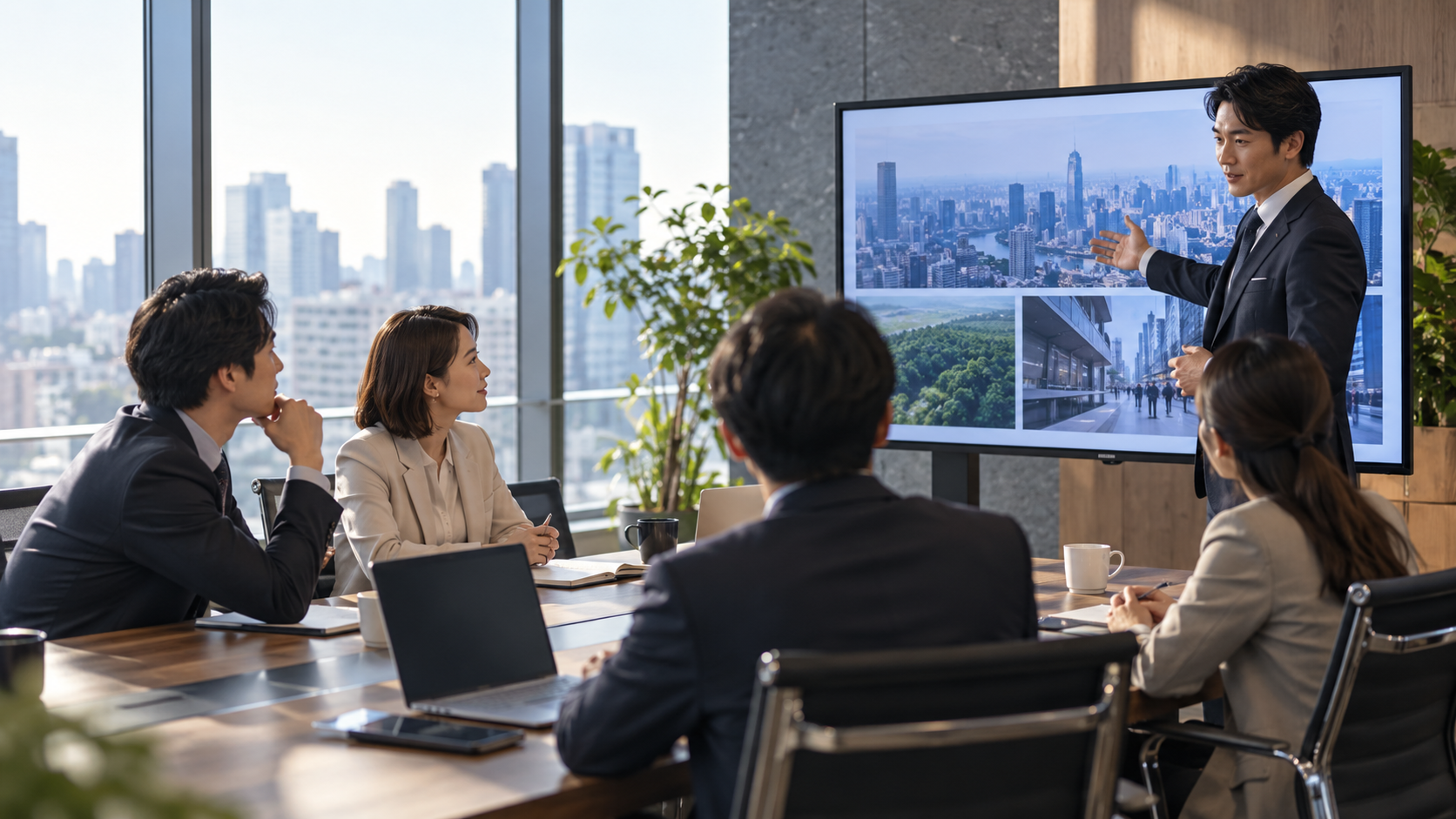 ビジネスの打ち合わせイメージ