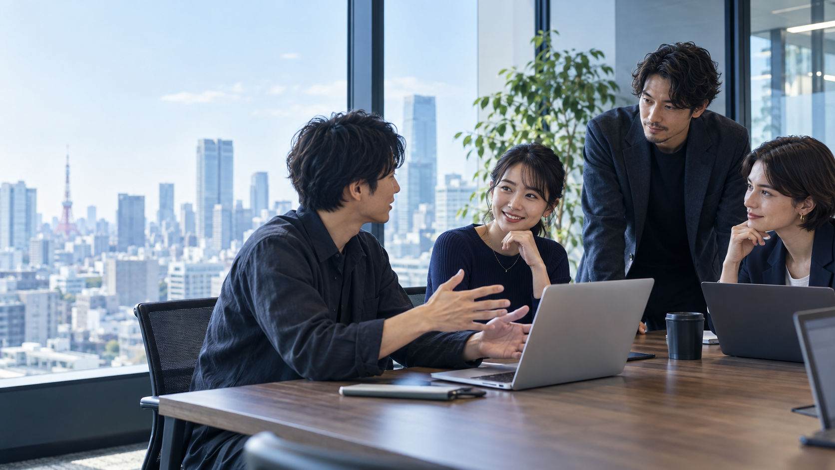 業務の一元管理のイメージ